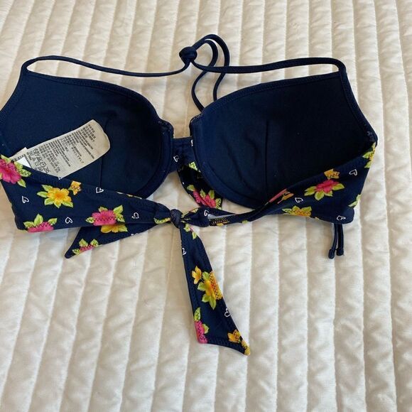 Hollister Swim Push-Up Top Women Size M - Picture 3 of 7
